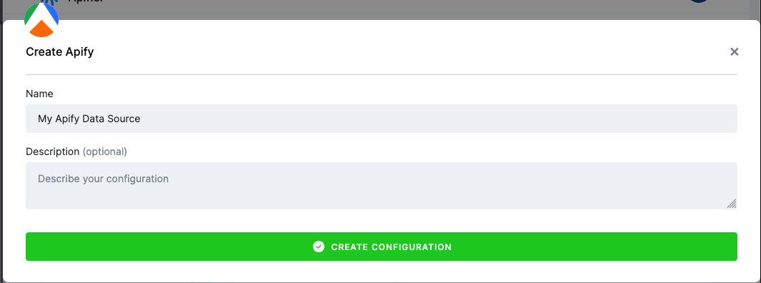 Keboola configuration setup